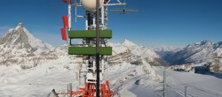 Archiv Foto Webcam Plateau Rosa Breuil Cervinia 10:00