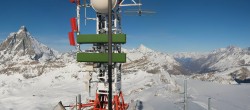 Archiv Foto Webcam Plateau Rosa Breuil Cervinia 11:00