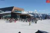 Archived image Webcam Hochzillertal: Mountain View Restaurant 11:00