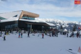 Archived image Webcam Hochzillertal: Mountain View Restaurant 13:00