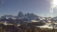 Archiv Foto Webcam Ausblick Seiser Alm 11:00