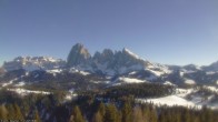 Archived image Webcam Vista Alpe di Siusi 13:00