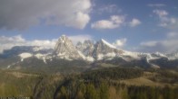Archiv Foto Webcam Ausblick Seiser Alm 17:00