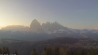 Archiv Foto Webcam Ausblick Seiser Alm 05:00