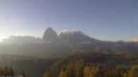 Archiv Foto Webcam Ausblick Seiser Alm 05:00