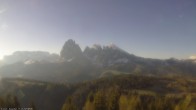 Archiv Foto Webcam Ausblick Seiser Alm 06:00