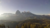 Archiv Foto Webcam Ausblick Seiser Alm 06:00