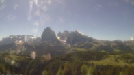 Archiv Foto Webcam Ausblick Seiser Alm 09:00