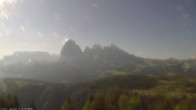Archiv Foto Webcam Ausblick Seiser Alm 07:00