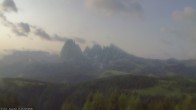 Archiv Foto Webcam Ausblick Seiser Alm 06:00