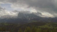 Archiv Foto Webcam Ausblick Seiser Alm 13:00