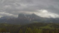 Archiv Foto Webcam Ausblick Seiser Alm 19:00