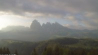 Archiv Foto Webcam Ausblick Seiser Alm 05:00