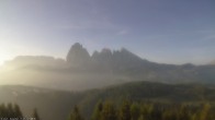 Archiv Foto Webcam Ausblick Seiser Alm 05:00