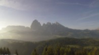 Archiv Foto Webcam Ausblick Seiser Alm 06:00