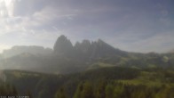 Archiv Foto Webcam Ausblick Seiser Alm 07:00
