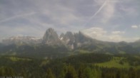 Archiv Foto Webcam Ausblick Seiser Alm 13:00