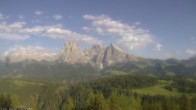 Archiv Foto Webcam Ausblick Seiser Alm 17:00