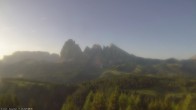 Archiv Foto Webcam Ausblick Seiser Alm 05:00