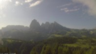 Archiv Foto Webcam Ausblick Seiser Alm 07:00