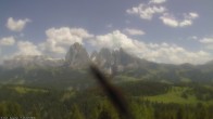 Archiv Foto Webcam Ausblick Seiser Alm 13:00