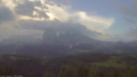 Archiv Foto Webcam Ausblick Seiser Alm 19:00