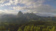 Archiv Foto Webcam Ausblick Seiser Alm 05:00