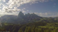 Archiv Foto Webcam Ausblick Seiser Alm 07:00