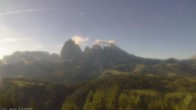 Archiv Foto Webcam Ausblick Seiser Alm 06:00