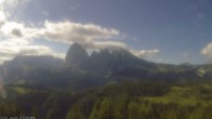 Archiv Foto Webcam Ausblick Seiser Alm 07:00