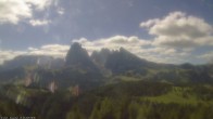 Archiv Foto Webcam Ausblick Seiser Alm 09:00