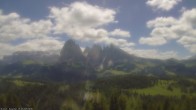 Archiv Foto Webcam Ausblick Seiser Alm 11:00