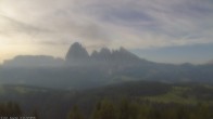 Archiv Foto Webcam Ausblick Seiser Alm 06:00