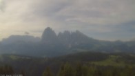 Archiv Foto Webcam Ausblick Seiser Alm 07:00