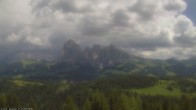 Archiv Foto Webcam Ausblick Seiser Alm 13:00