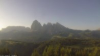Archiv Foto Webcam Ausblick Seiser Alm 05:00