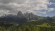 Archiv Foto Webcam Ausblick Seiser Alm 15:00