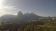 Archiv Foto Webcam Ausblick Seiser Alm 07:00