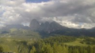 Archiv Foto Webcam Ausblick Seiser Alm 17:00