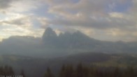 Archiv Foto Webcam Ausblick Seiser Alm 06:00