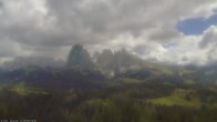 Archiv Foto Webcam Ausblick Seiser Alm 13:00