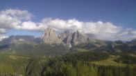 Archiv Foto Webcam Ausblick Seiser Alm 17:00