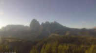 Archiv Foto Webcam Ausblick Seiser Alm 06:00