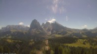 Archiv Foto Webcam Ausblick Seiser Alm 11:00
