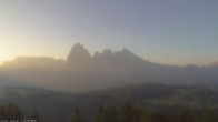 Archiv Foto Webcam Ausblick Seiser Alm 05:00