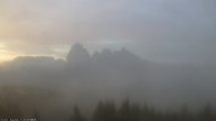 Archiv Foto Webcam Ausblick Seiser Alm 05:00