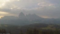 Archiv Foto Webcam Ausblick Seiser Alm 06:00