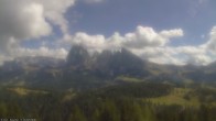 Archiv Foto Webcam Ausblick Seiser Alm 13:00