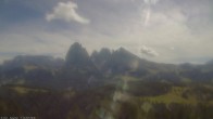 Archived image Webcam Vista Alpe di Siusi 11:00