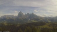 Archived image Webcam Vista Alpe di Siusi 13:00